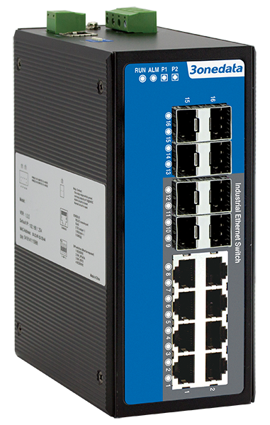 16口全千兆二层网管型工业以太网交换机